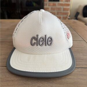Ciele Women's Mesh Cap - White and Gray